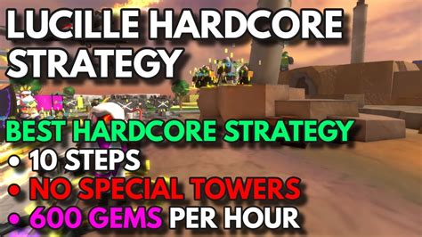 lucile strat|Lucille Hardcore Strategy .